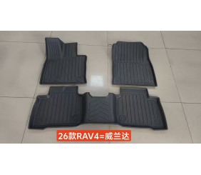 红海26丰田RAV4威兰达汽车脚垫