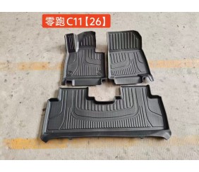 红海26零跑c11汽车脚垫